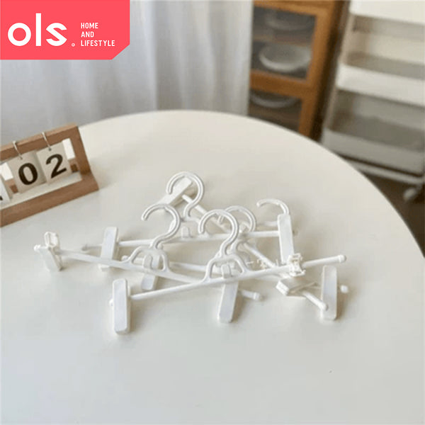 OLS Hanger Drying Trouser Skirt Clip Explosion-Proof Pleated Storage Hanger Trouser Hanging