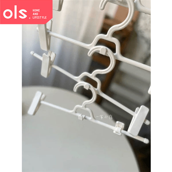 OLS Hanger Drying Trouser Skirt Clip Explosion-Proof Pleated Storage Hanger Trouser Hanging