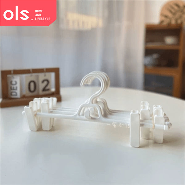 OLS Hanger Drying Trouser Skirt Clip Explosion-Proof Pleated Storage Hanger Trouser Hanging