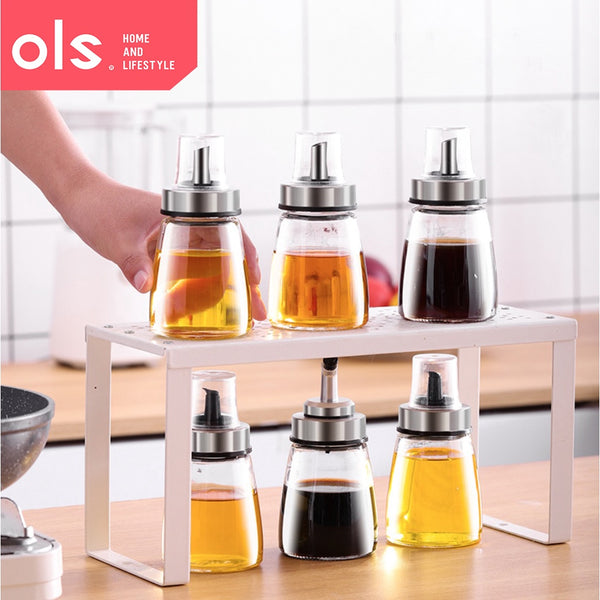 Kitchen Glass Oil Bottle Vinegar Soy Sauce Container Bottles Cooking Wine Dispenser Storage