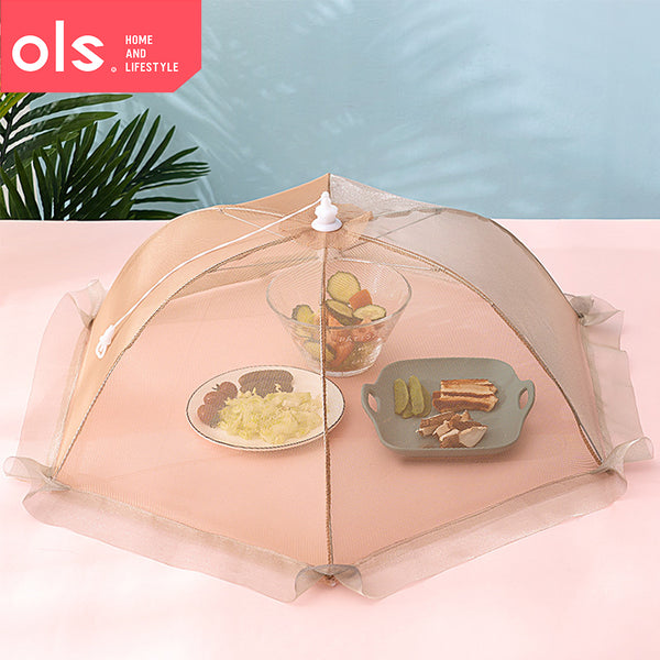 Foldable Food Protector Net Mesh Umbrella Anti-Fly Mosquito Meal Cover Table Mesh Food Cover