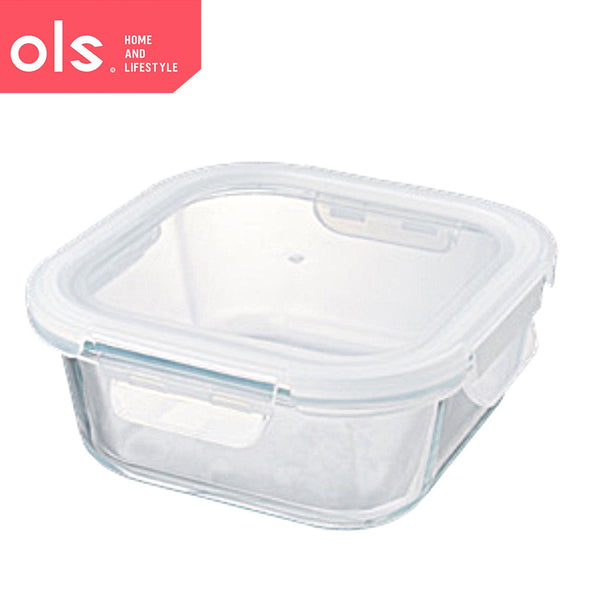 Glass Food Keeper Crisper Airtight Leakproof Microwavable Oven Safe Freezer Safe Lunch Box