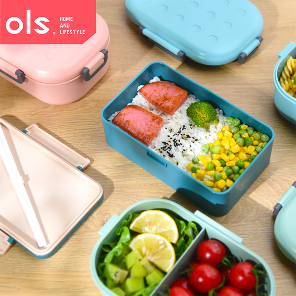 Lunch Box 750ml Plastic Bento Box Creative With Lid Microwave Lunchbox Food Container Box