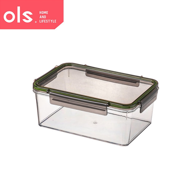 Transparent Food Keeper Airtight Left Over Container Vegetable Fruit Storage Plastic Organizer