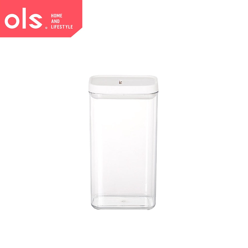 Dry Food Container Airtight Cookies Pasta Spaghetti Candy Canister Transparent Jar PET Plastic