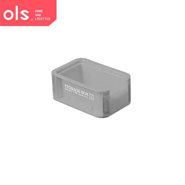 OLS Desktop Industrial Style Stacking Storage Box Sundries Snacks Cosmetics Finishing Box Solid Color Fruit Storage Basket