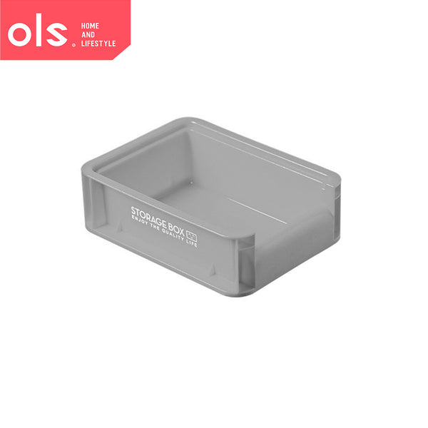 OLS Desktop Industrial Style Stacking Storage Box Sundries Snacks Cosmetics Finishing Box Solid Color Fruit Storage Basket