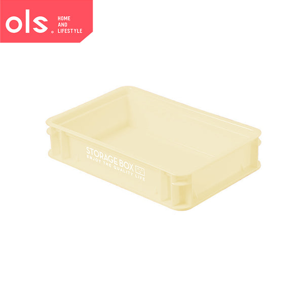 OLS Desktop Industrial Style Stacking Storage Box Sundries Snacks Cosmetics Finishing Box Solid Color Fruit Storage Basket