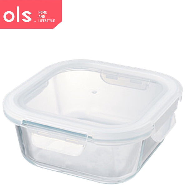 Glass Food Keeper Crisper Airtight Leakproof Microwavable Oven Safe Freezer Safe Lunch Box