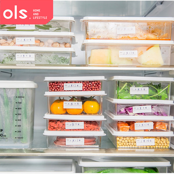 Refrigerator Fruit Vegetable Meat Food Organizer Food Keeper Keep Fresh Transparent Storage Box