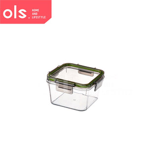 Airtight Dry Food Container Jar Canister Transparent Pet Plastic