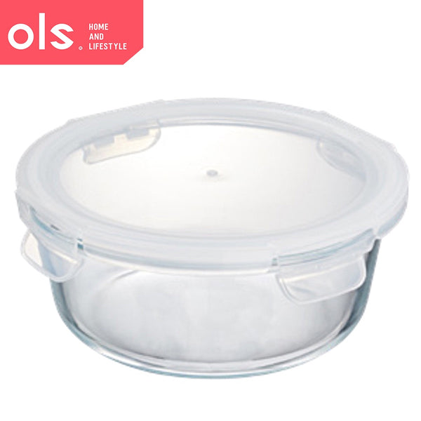 Glass Food Keeper Crisper Airtight Leakproof Microwavable Oven Safe Freezer Safe Lunch Box