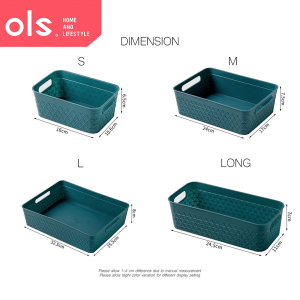 Multifunctional Storage Organizer Basket Pen Holder Paper Tray