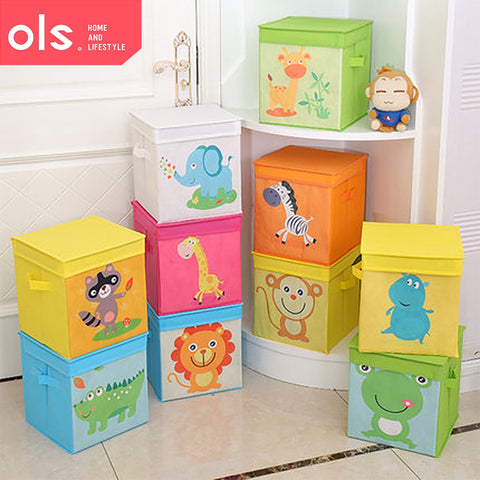 Foldable Storage Box Kids Toys Storage Organizer Box