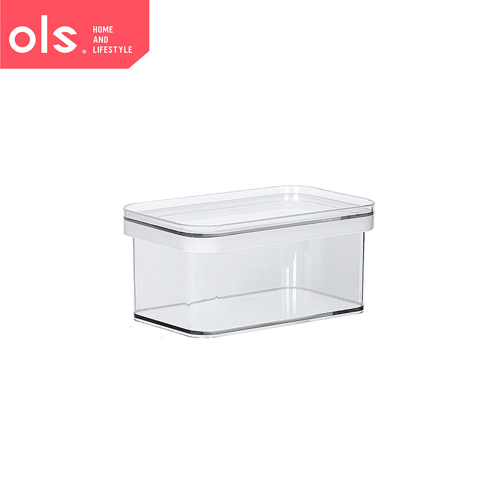 Airtight Dry Food Condiments Snacks Container Jar Canister Transparent Pet Plastic Storage