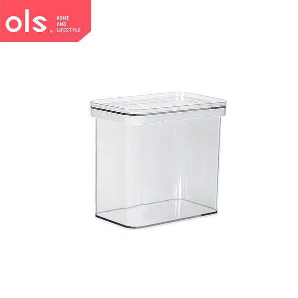 Airtight Dry Food Condiments Snacks Container Jar Canister Transparent Pet Plastic Storage