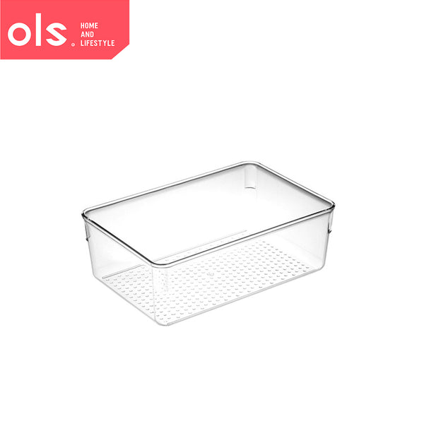 Transparent Desktop Organizer Kitchen Drawer Cosmetics Lipstick Makeup Brush Storage Dressing Table Organizer