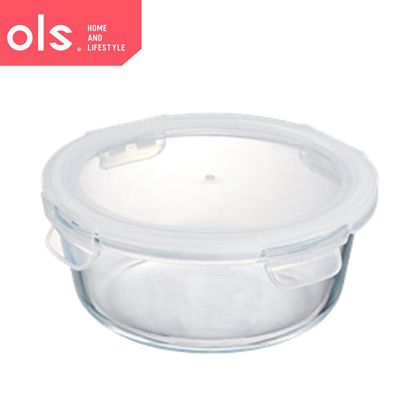 Glass Food Keeper Crisper Airtight Leakproof Microwavable Oven Safe Freezer Safe Lunch Box