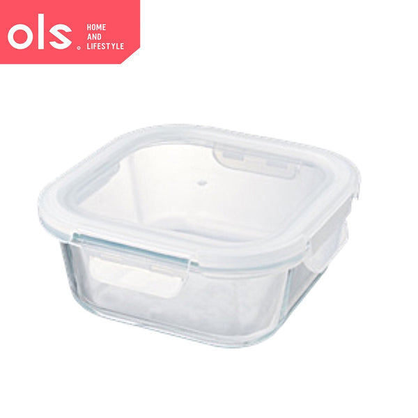 Glass Food Keeper Crisper Airtight Leakproof Microwavable Oven Safe Freezer Safe Lunch Box