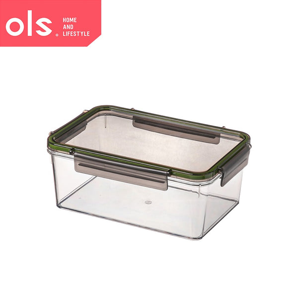 Transparent Food Keeper Airtight Left Over Container Vegetable Fruit Storage Plastic Organizer