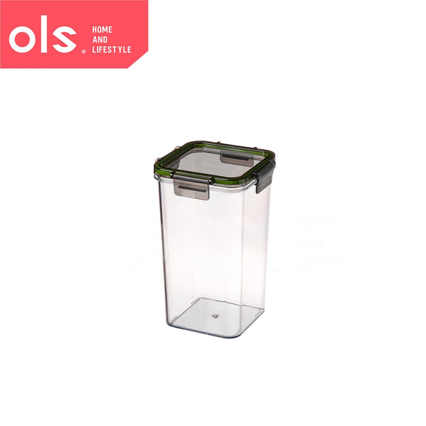 Airtight Dry Food Container Jar Canister Transparent Pet Plastic