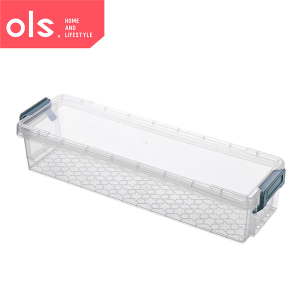 Set Plastic Organizer Storage Box Transparent Desk Makeup Medicine Drawer Organizer Storage Box